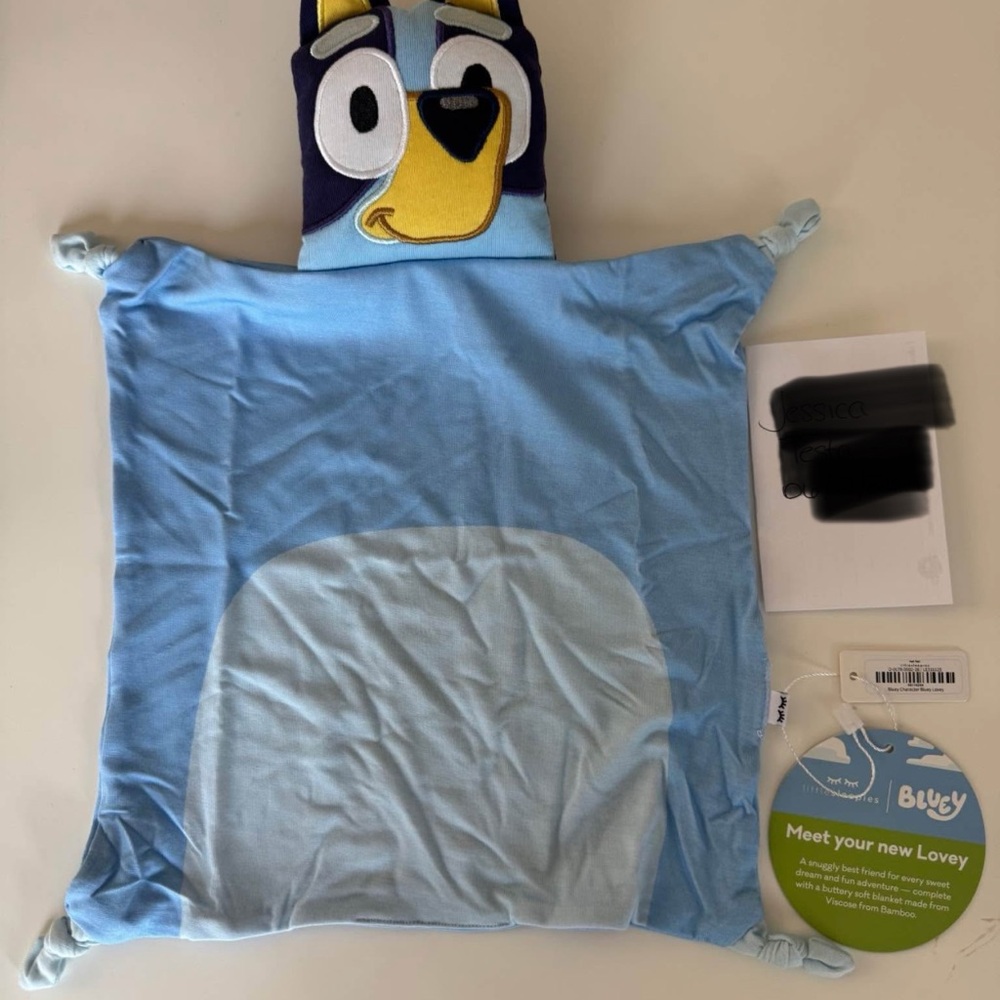 Little Sleepies Bluey Lovey Blanket
